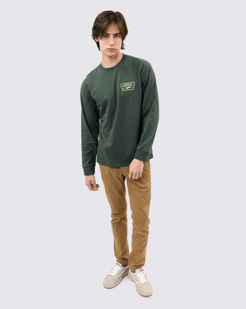 Playeras Mn Full Patch Back Ls Verde MCMI