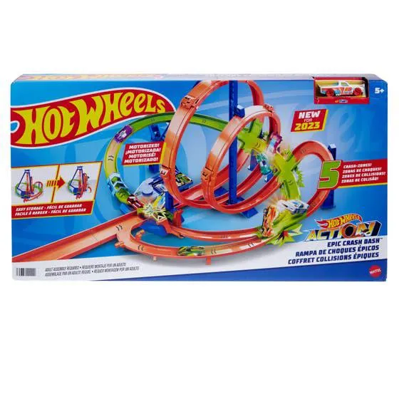 Mattel Hot Wheels Action Pista de Choque Épicos HNL97