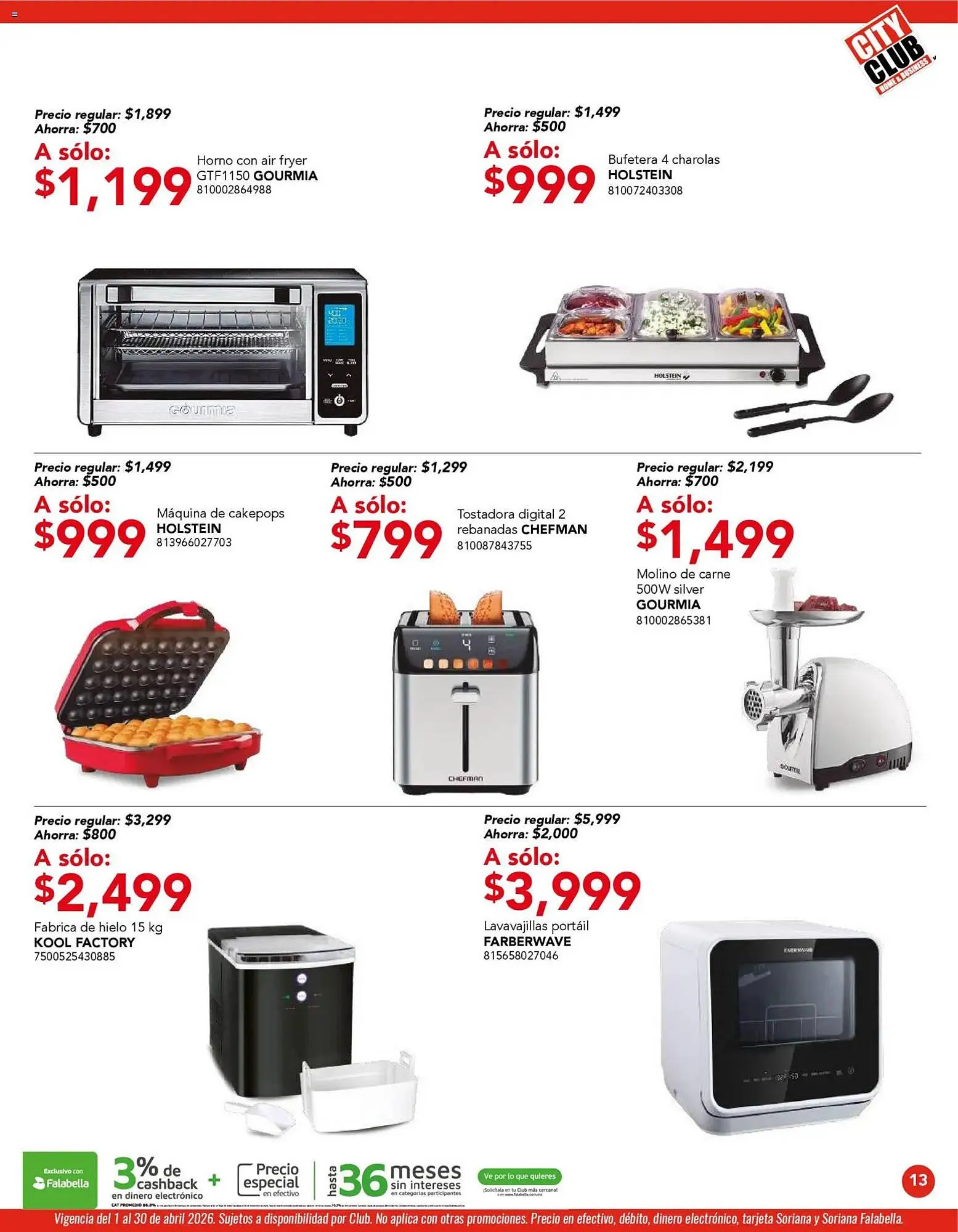 Catálogo de Catálogo City Club 1 de abril al 1 de mayo 2026 - Pagina 13