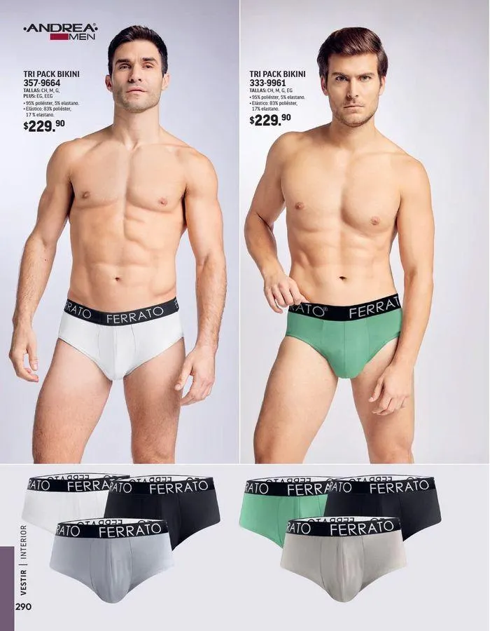 Catálogo de ANDREA - VESTIR CABALLERO 26 de agosto al 25 de enero 2025 - Pagina 110