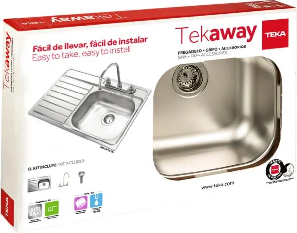 Paquete Tekaway 800.510 1C 1D TEKA 115120010