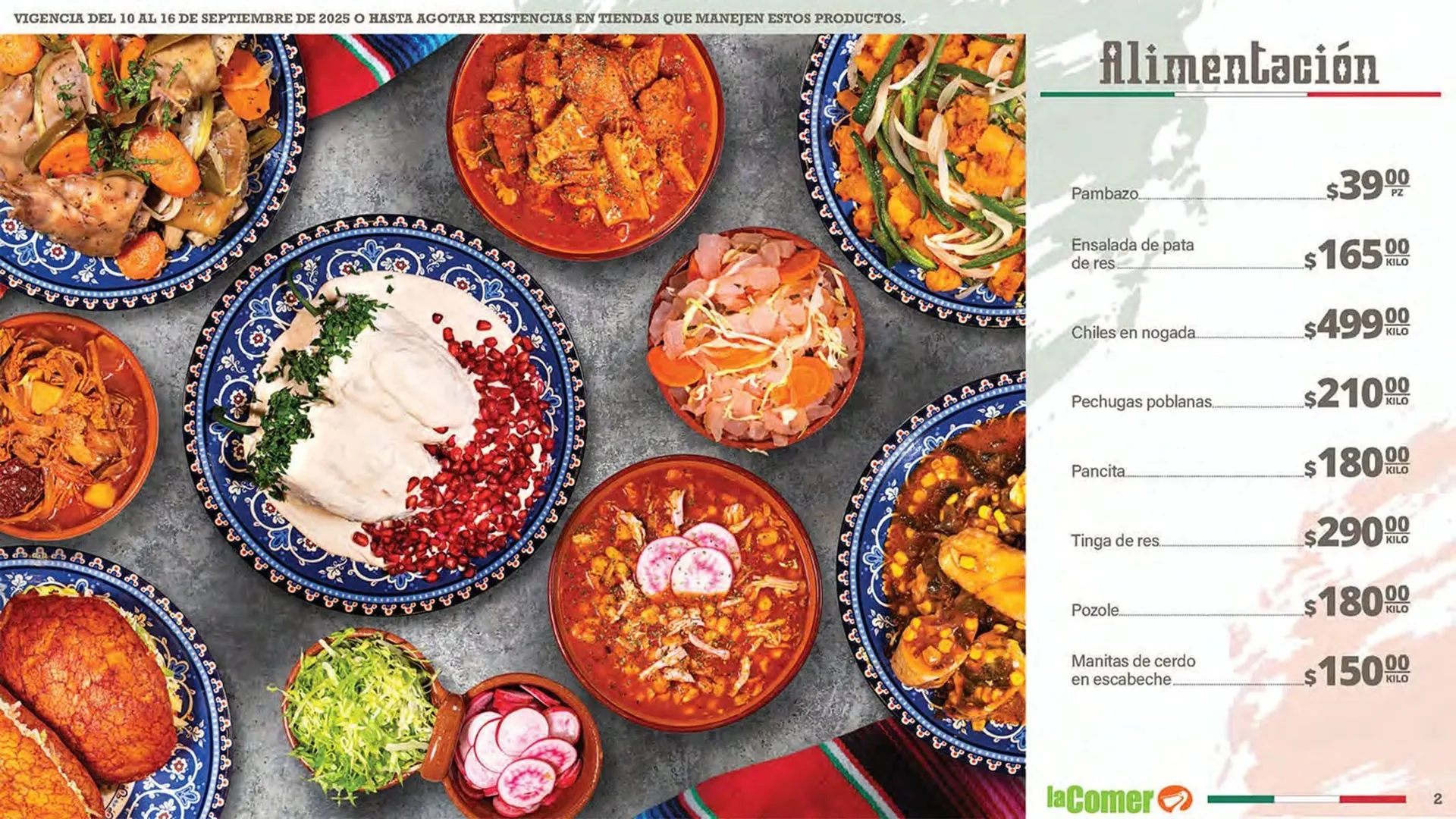 Catálogo de Folleto La Comer 10 de septiembre al 16 de septiembre 2025 - Pagina 2