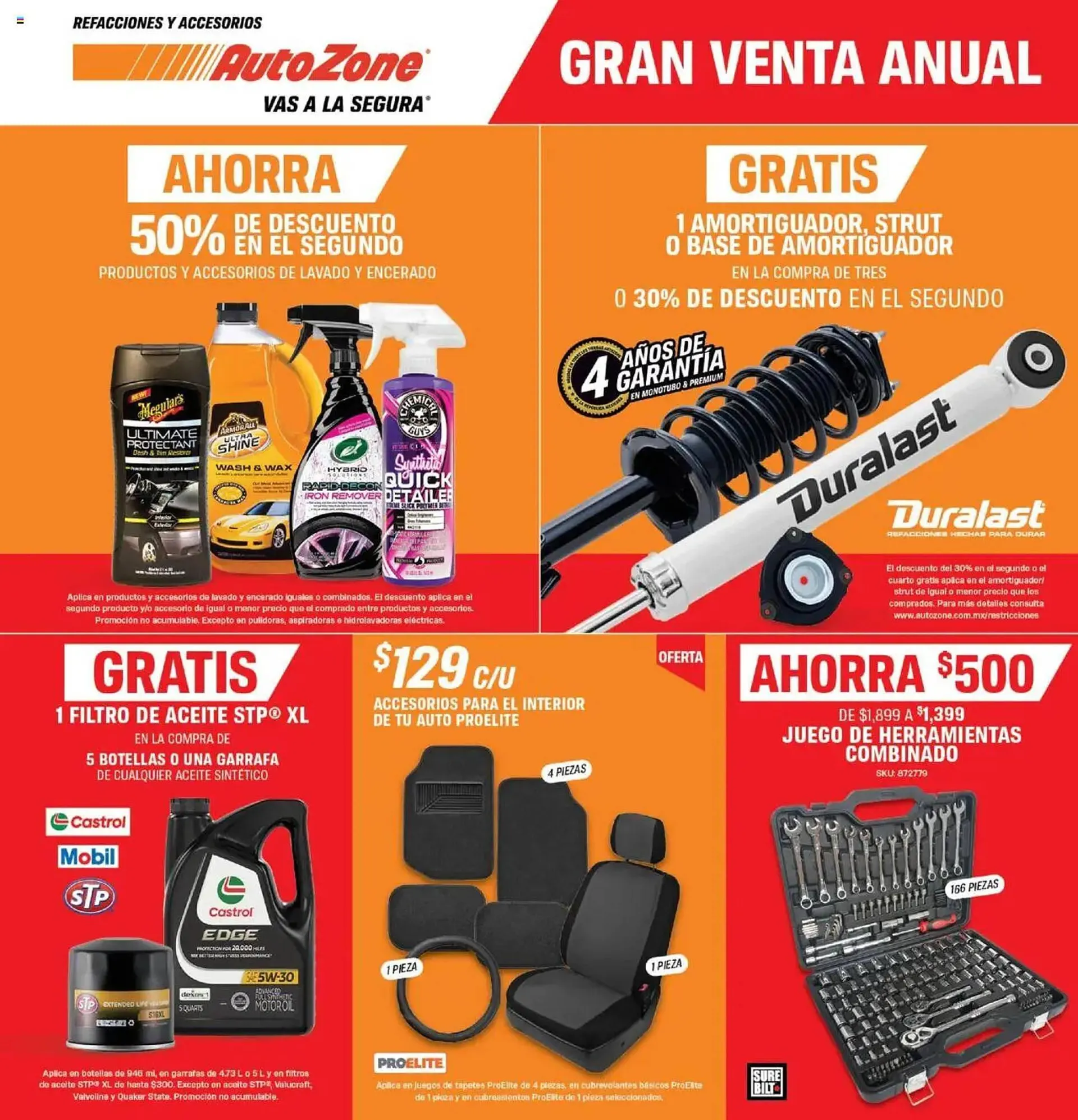 Catálogo de Catálogo AutoZone 18 de mayo al 22 de junio 2025 - Pagina 1