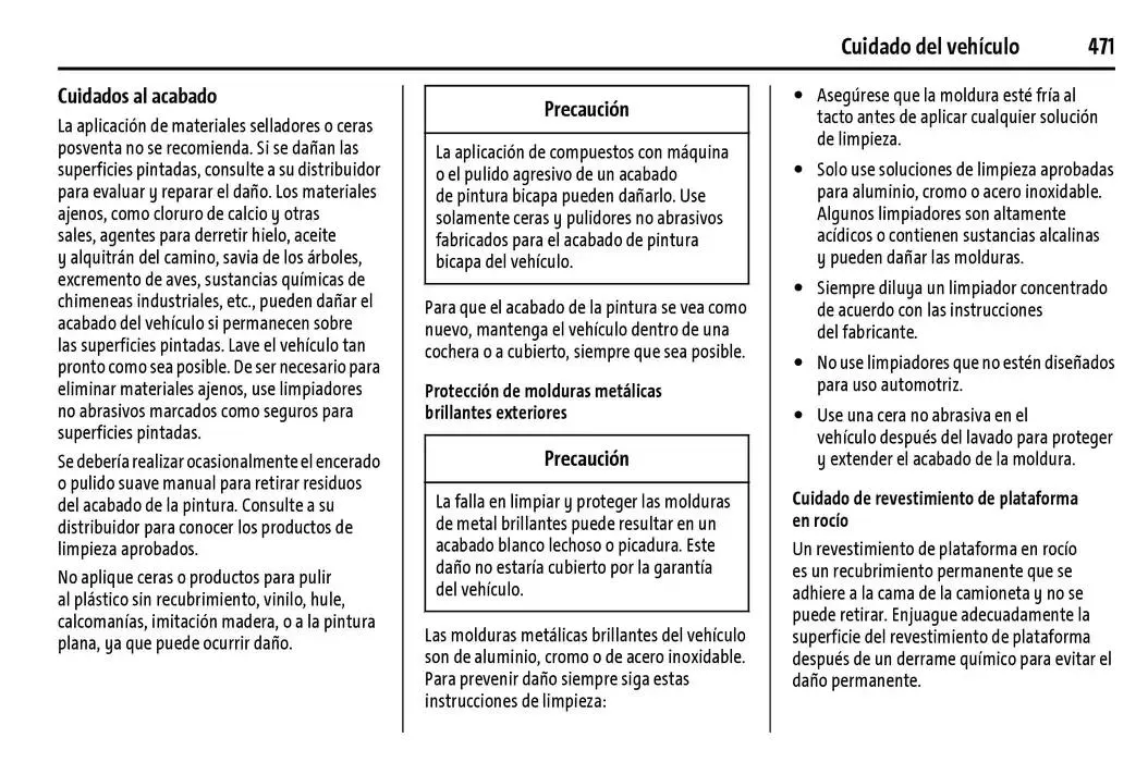 Catálogo de Cheyenne 2025 Manual del propietario 22 de enero al 31 de diciembre 2025 - Pagina 472