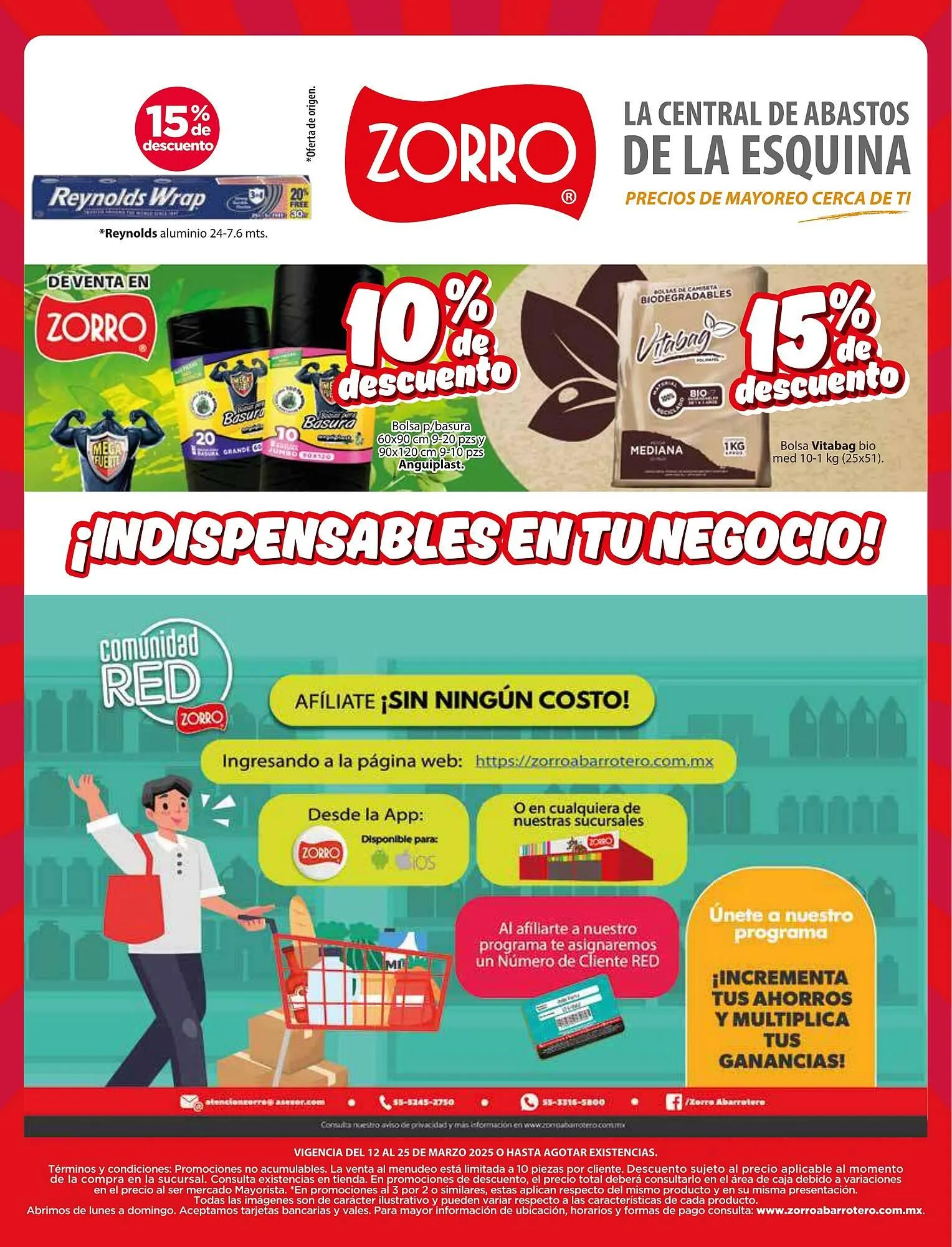 Catálogo de Catálogo Zorro 12 de marzo al 25 de marzo 2025 - Pagina 15