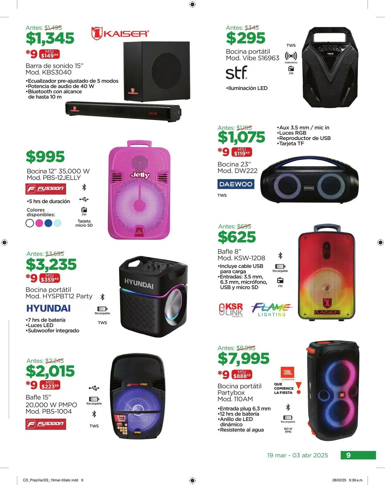 Catálogo de Chedraui Oferta actual 30 de julio al 13 de agosto 2025 - Pagina 9