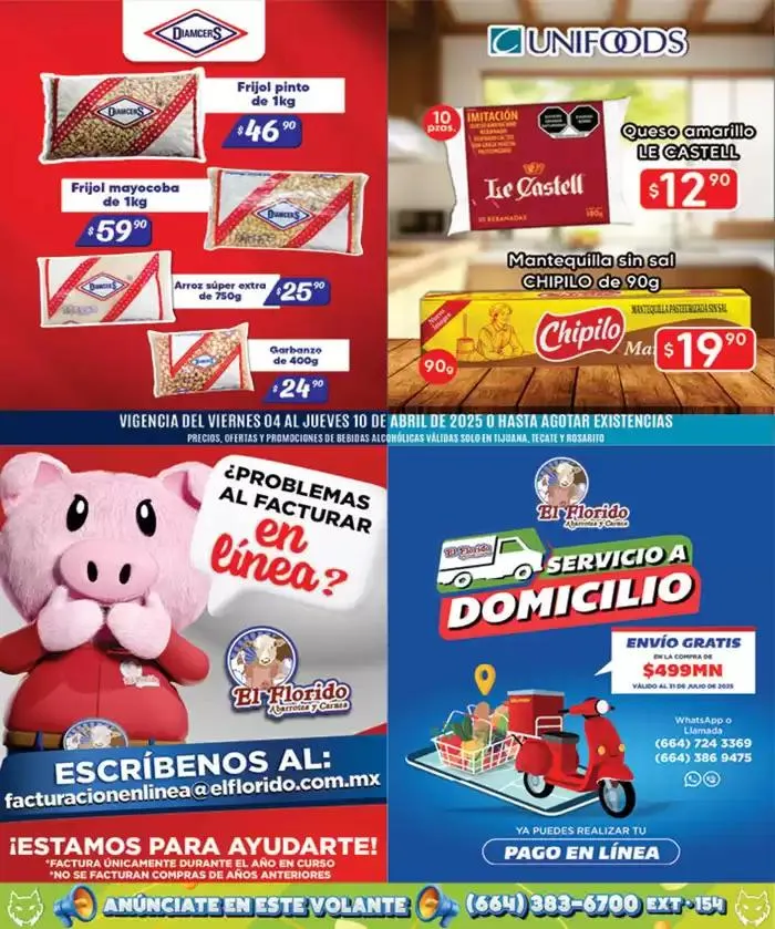 Catálogo de Ofertas El Florido 4 de abril al 10 de abril 2025 - Pagina 14
