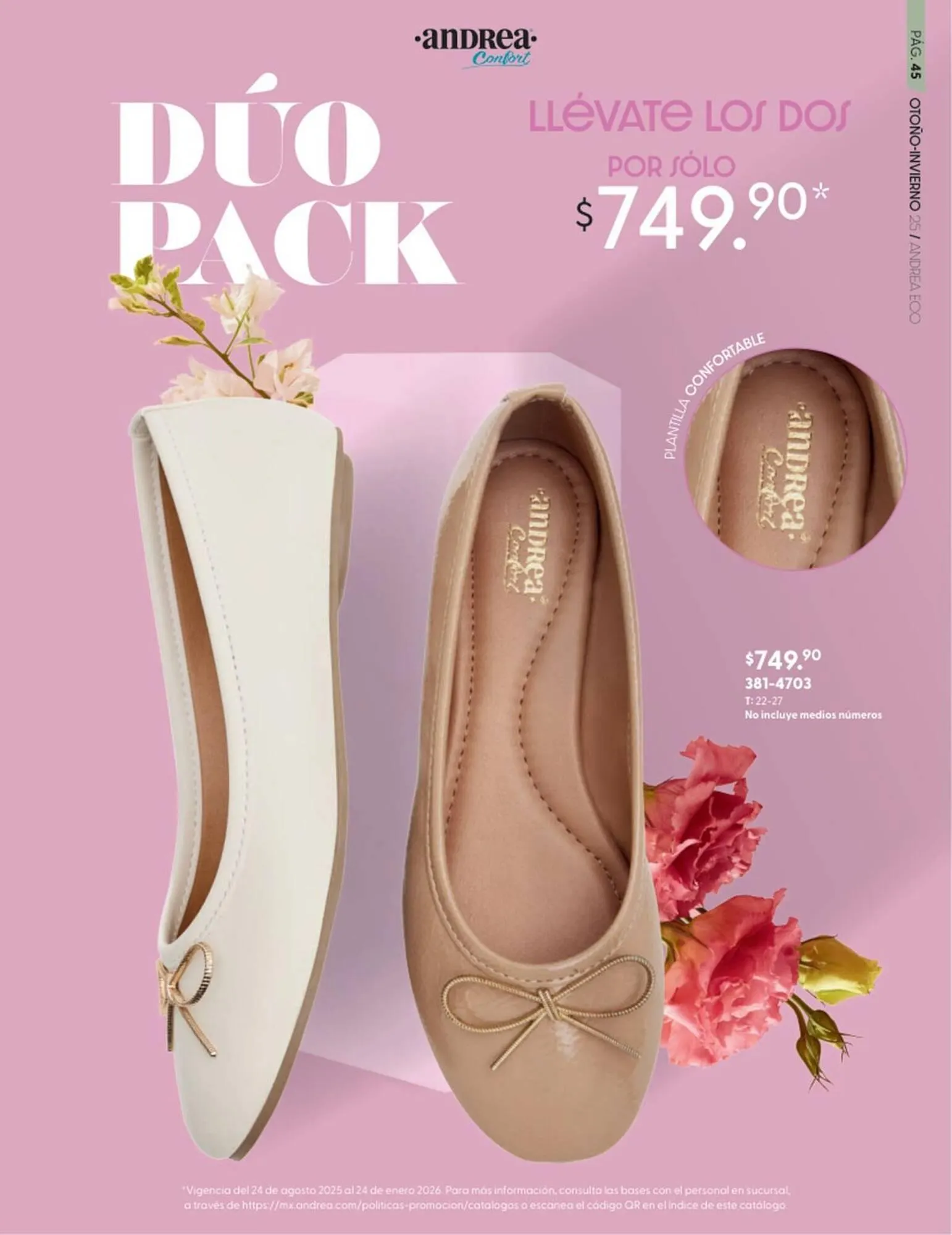 Catálogo de Catálogo Andrea 22 de enero al 31 de enero 2026 - Pagina 45