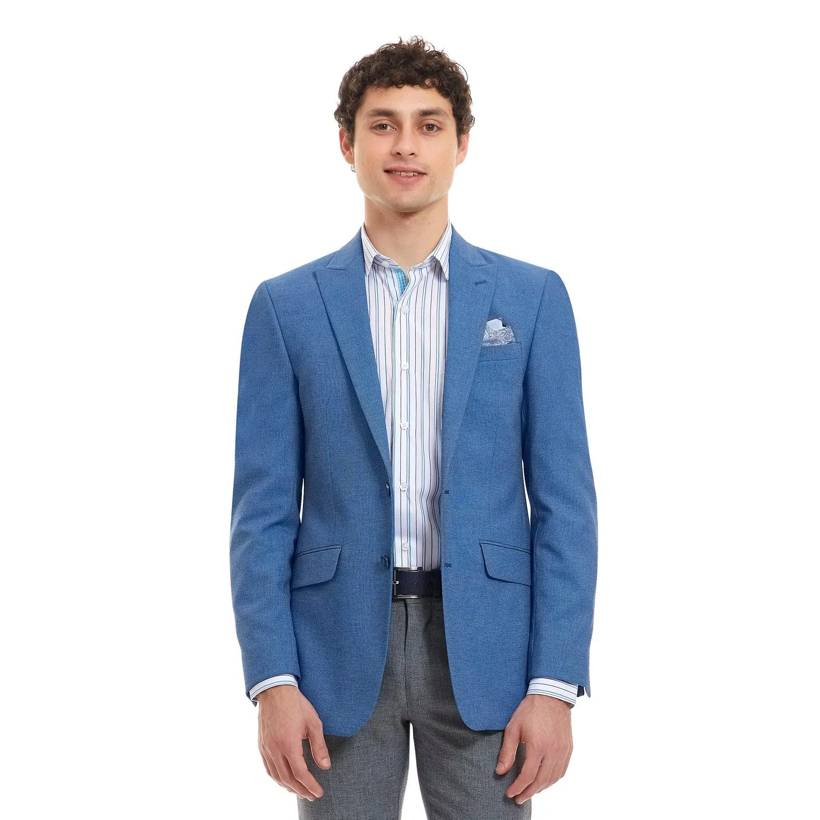 Saco liso para hombre | Slim Fit