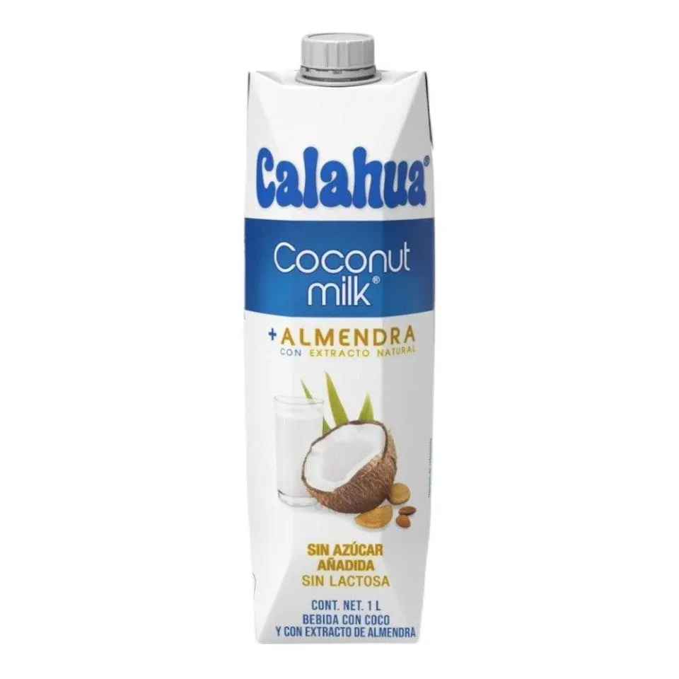 Alimento líquido de coco Calahua Coconut milk más almendra con extracto natural 1 l