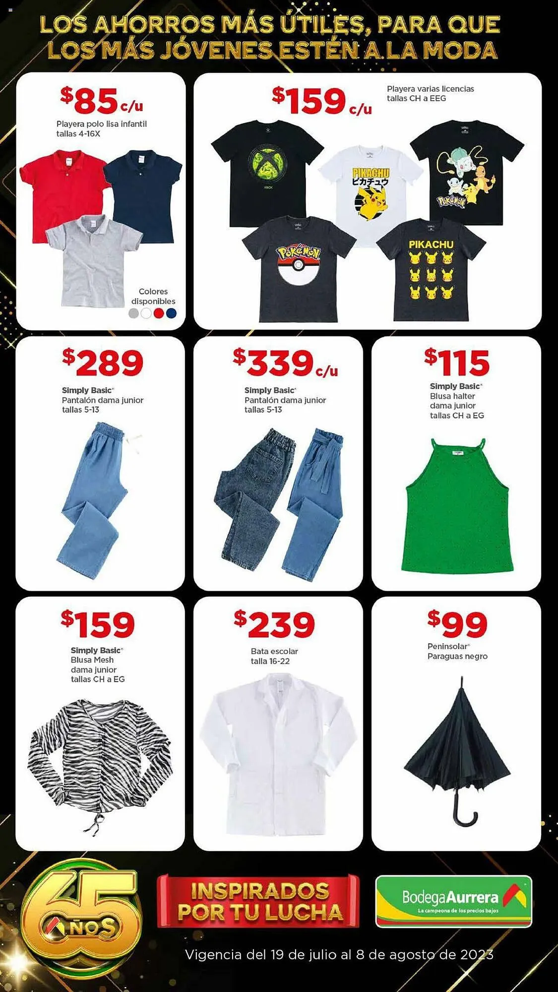 Catálogo de Catálogo Bodega Aurrerá 19 de julio al 8 de agosto 2023 - Pagina 5