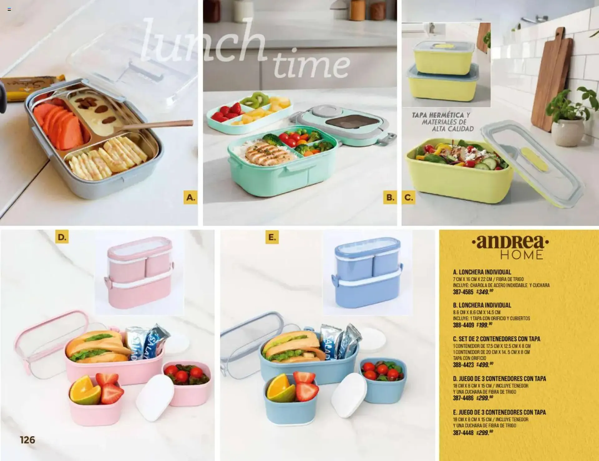 Catálogo de Catálogo Andrea 25 de enero al 23 de agosto 2026 - Pagina 126