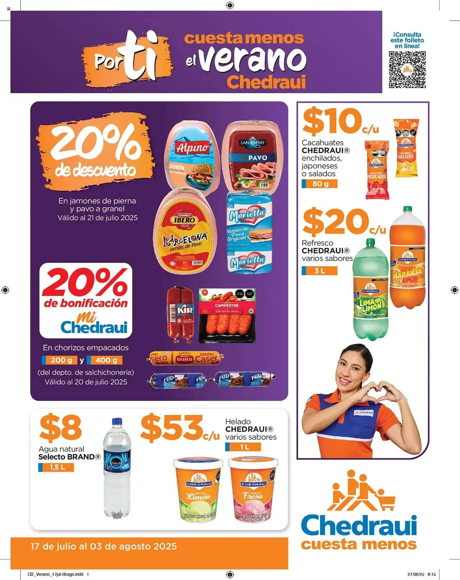 Catálogo de Catálogo Chedraui 17 de julio al 3 de agosto 2025 - Pagina 1