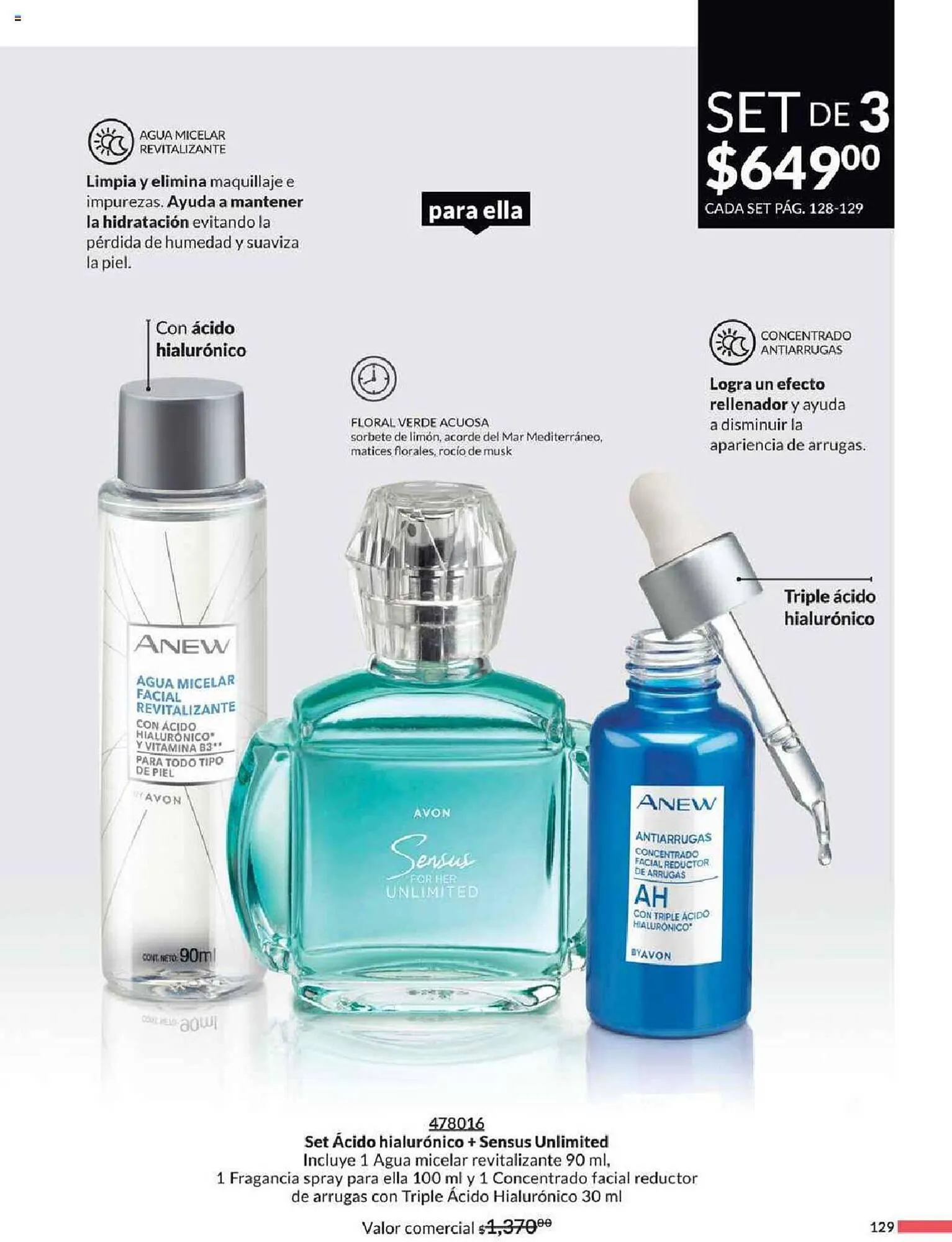 Catálogo de Catálogo Avon 24 de febrero al 4 de abril 2024 - Pagina 129