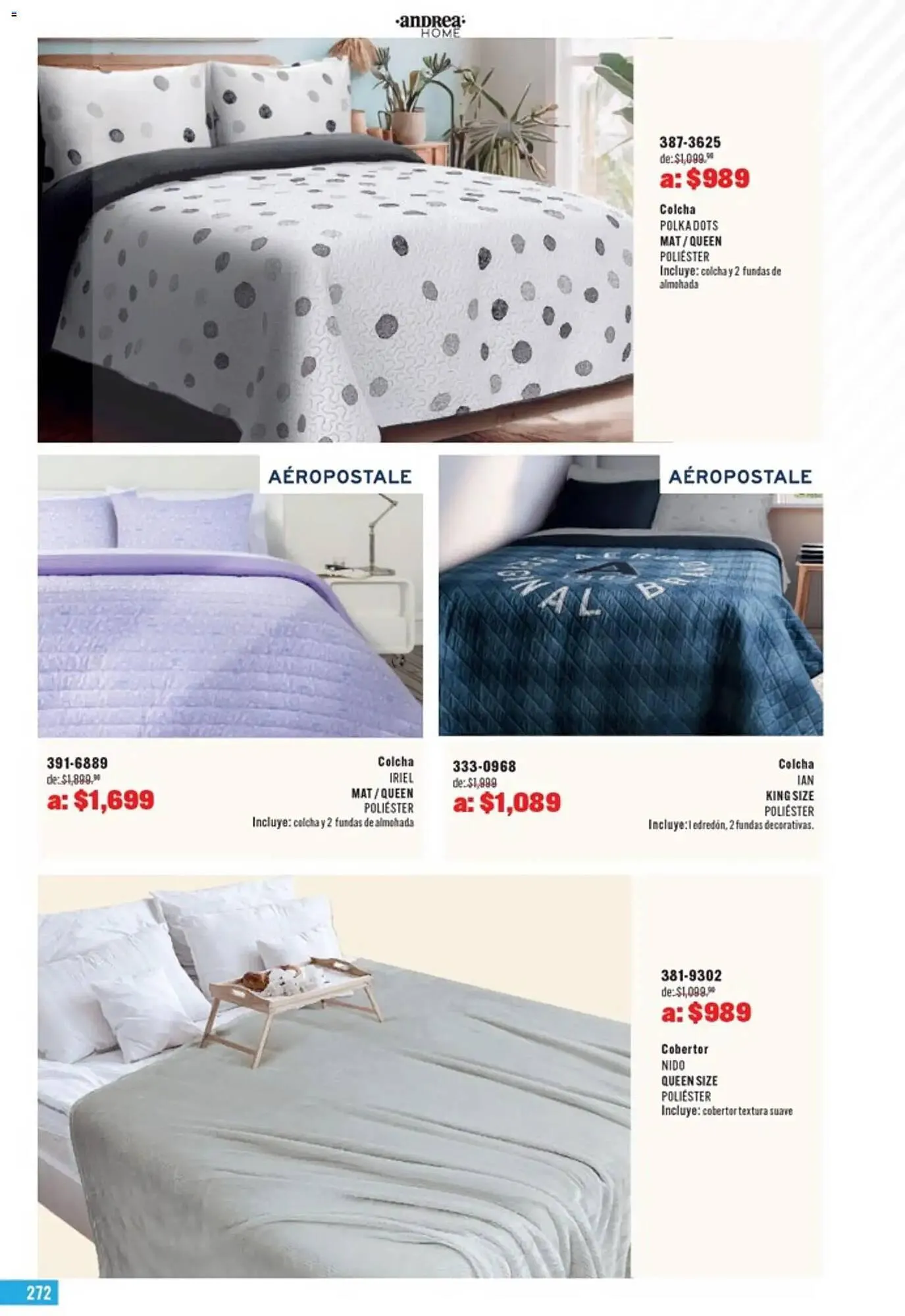 Catálogo de Catálogo Andrea 5 de abril al 2 de mayo 2026 - Pagina 272