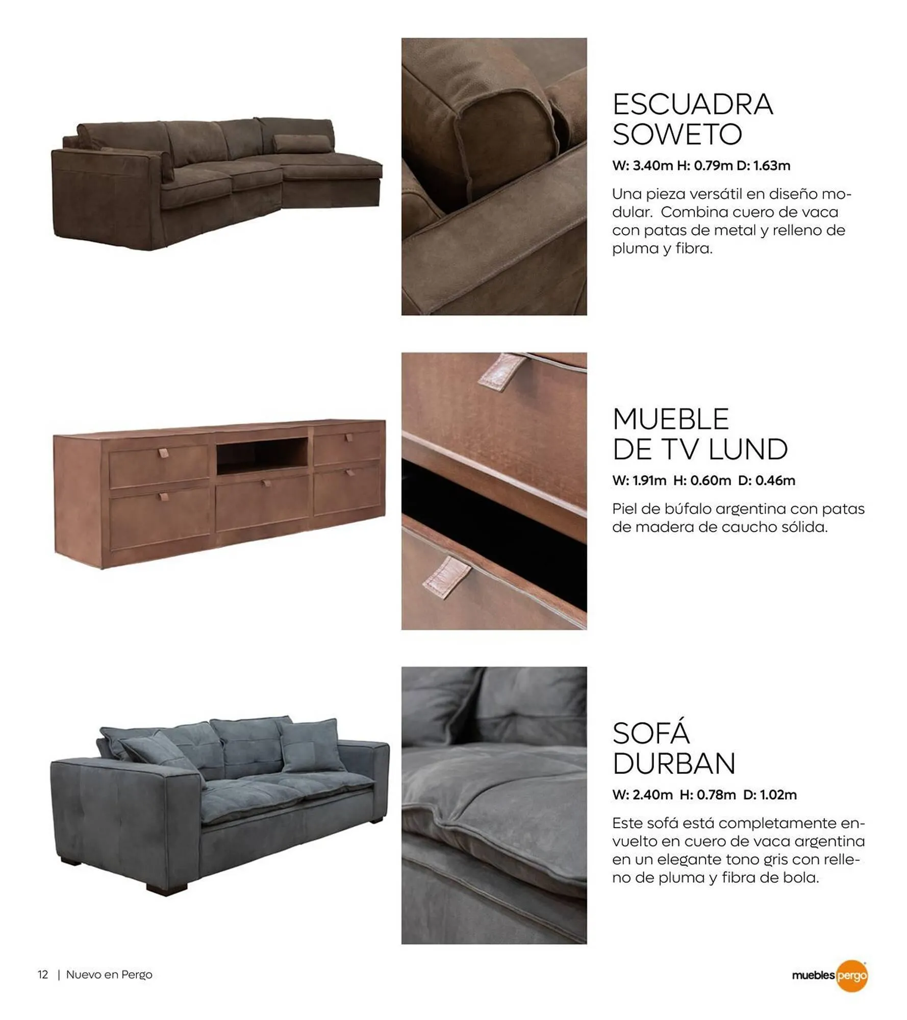 Catálogo de Catálogo Muebles Pergo 9 de enero al 31 de diciembre 2024 - Pagina 12