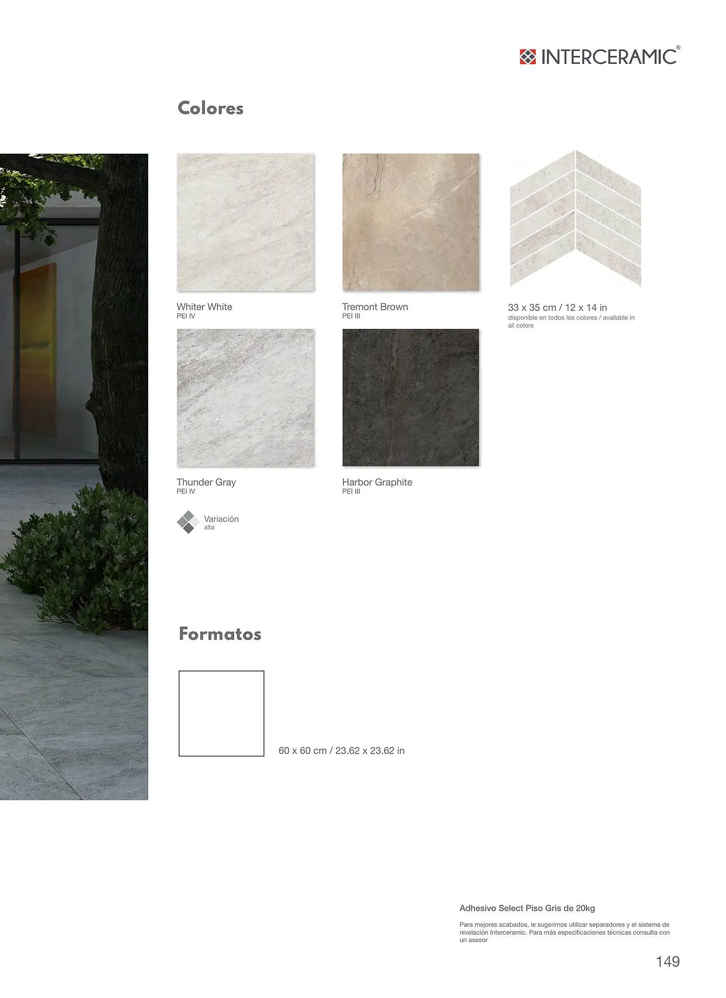 Catálogo de Catálogo Interceramic 12 de marzo al 31 de diciembre 2024 - Pagina 149