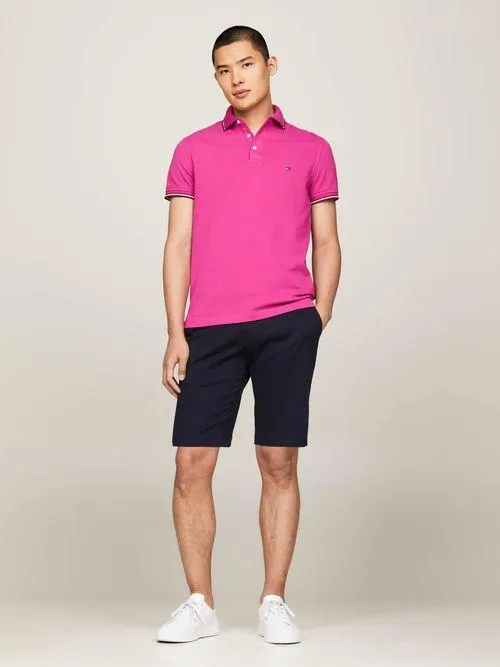 Polo ribeteado colección 1985 de corte slim de hombre Tommy Hilfiger