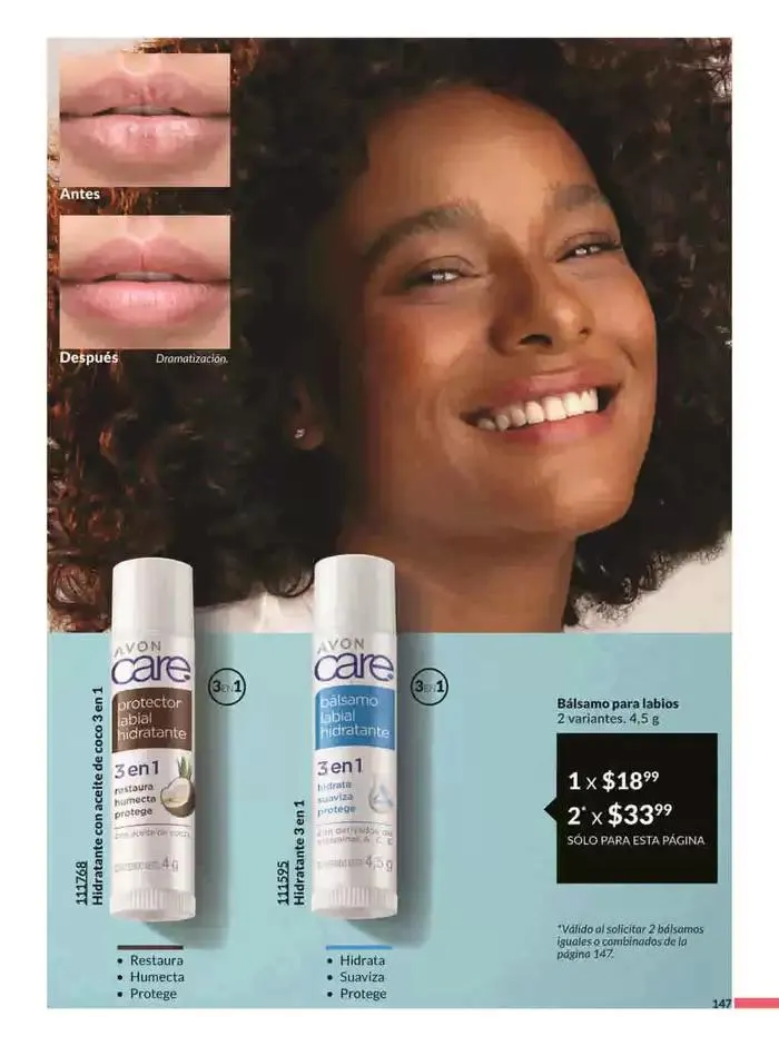 Catálogo de Avon COSMÉTICOS C2 3 de enero al 3 de febrero 2025 - Pagina 147