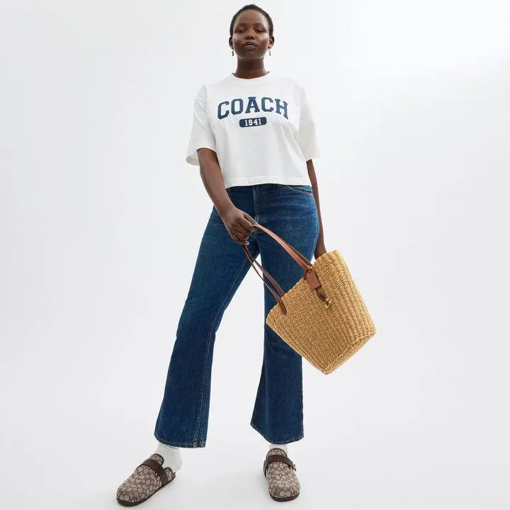 Bolsa Tote Small Straw