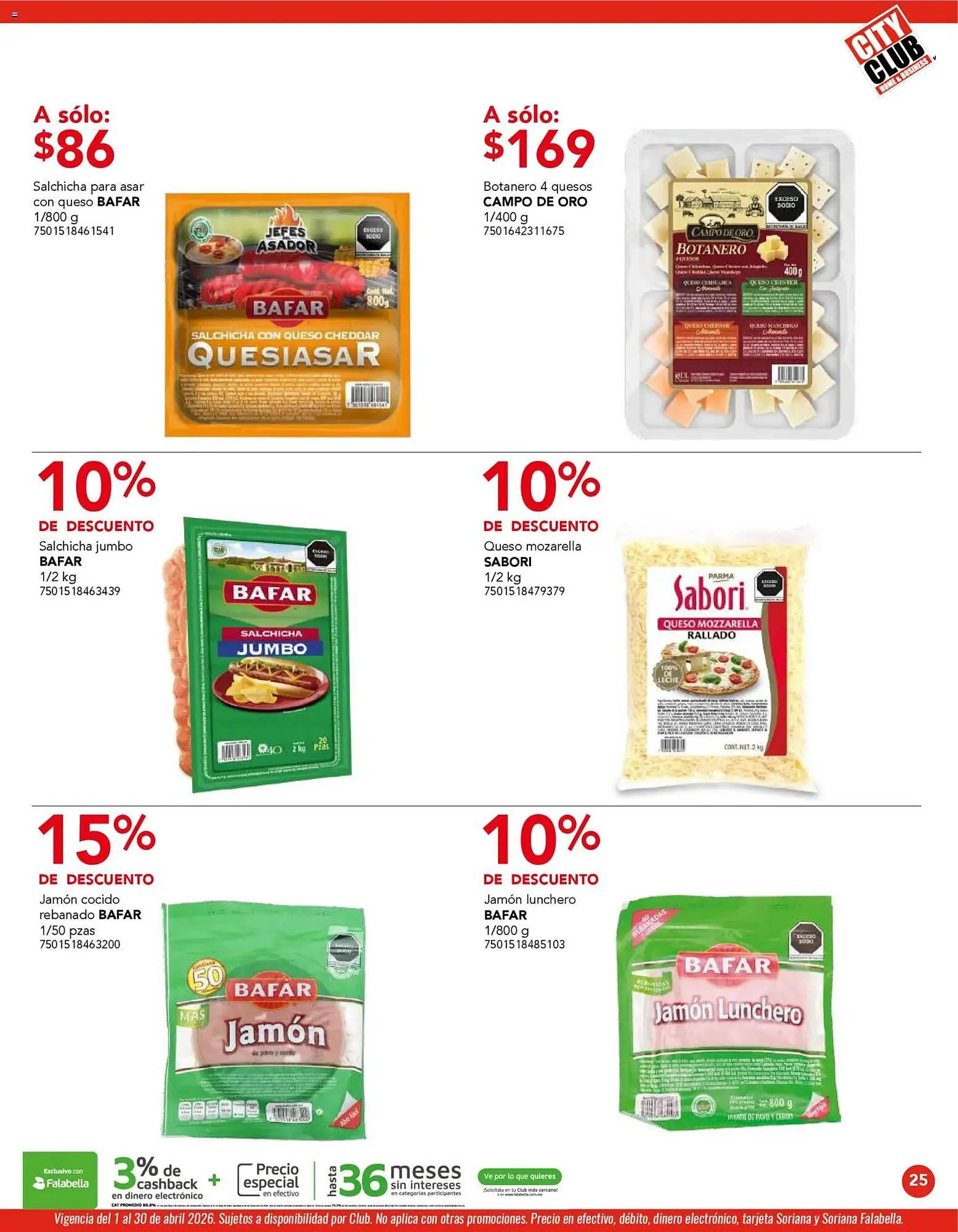 Catálogo de Catálogo City Club 1 de abril al 1 de mayo 2026 - Pagina 25