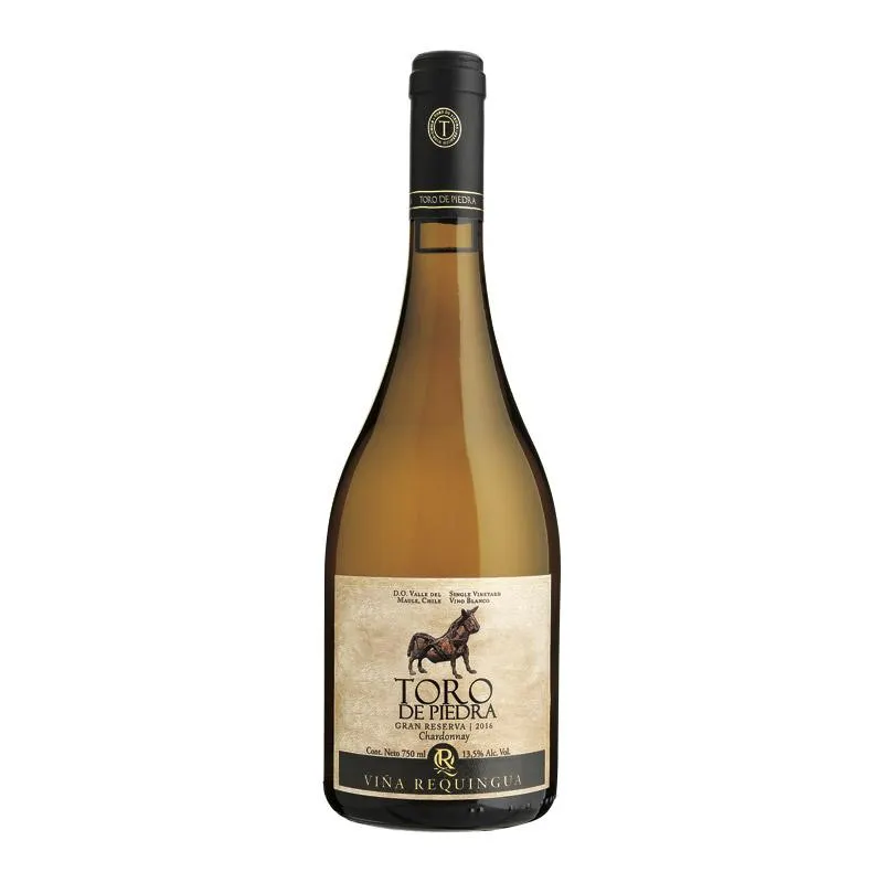 Vino Blanco Toro De Piedra Gran Reserva Chardonnay 750 ml