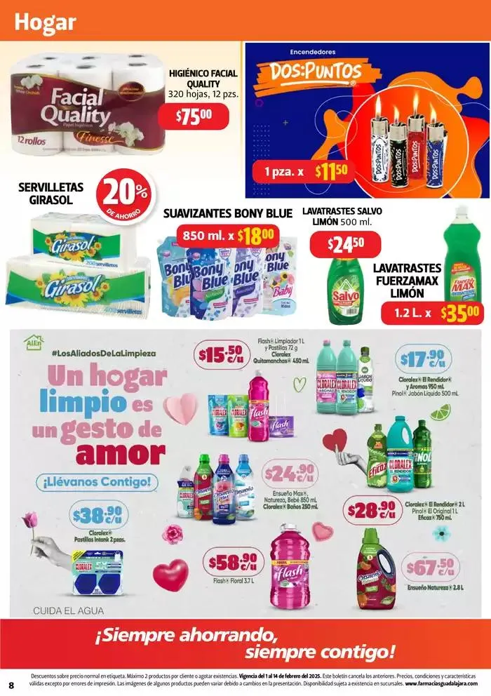 Catálogo de Ofertas principales para ahorradores 3 de febrero al 14 de febrero 2025 - Pagina 8