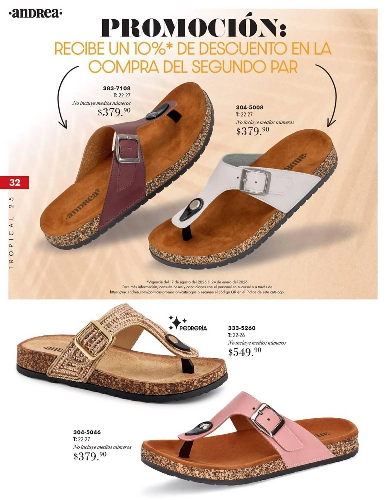 Catálogo de Catálogo Andrea 1 de septiembre al 31 de diciembre 2025 - Pagina 32