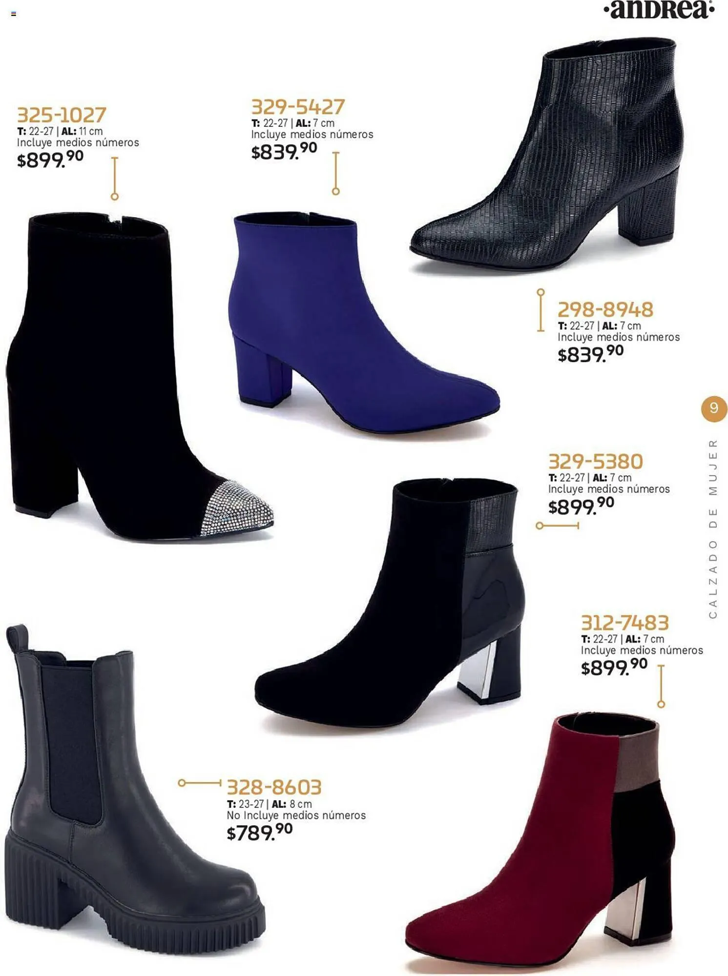 Catálogo de Catálogo Andrea 10 de diciembre al 30 de marzo 2024 - Pagina 9