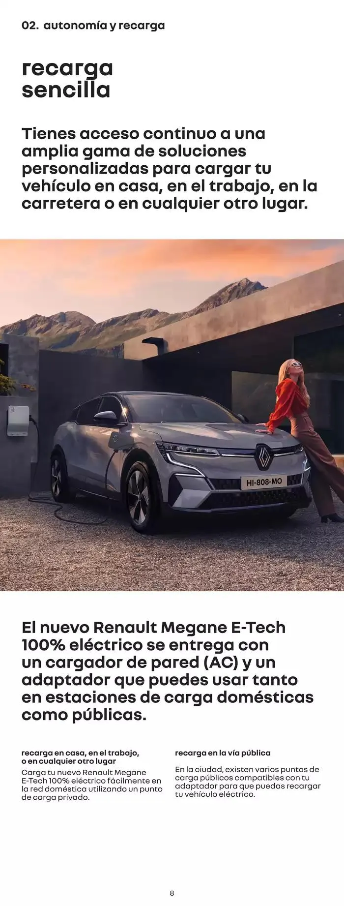 Catálogo de Renault Megane E-Tech 6 de mayo al 6 de mayo 2026 - Pagina 8