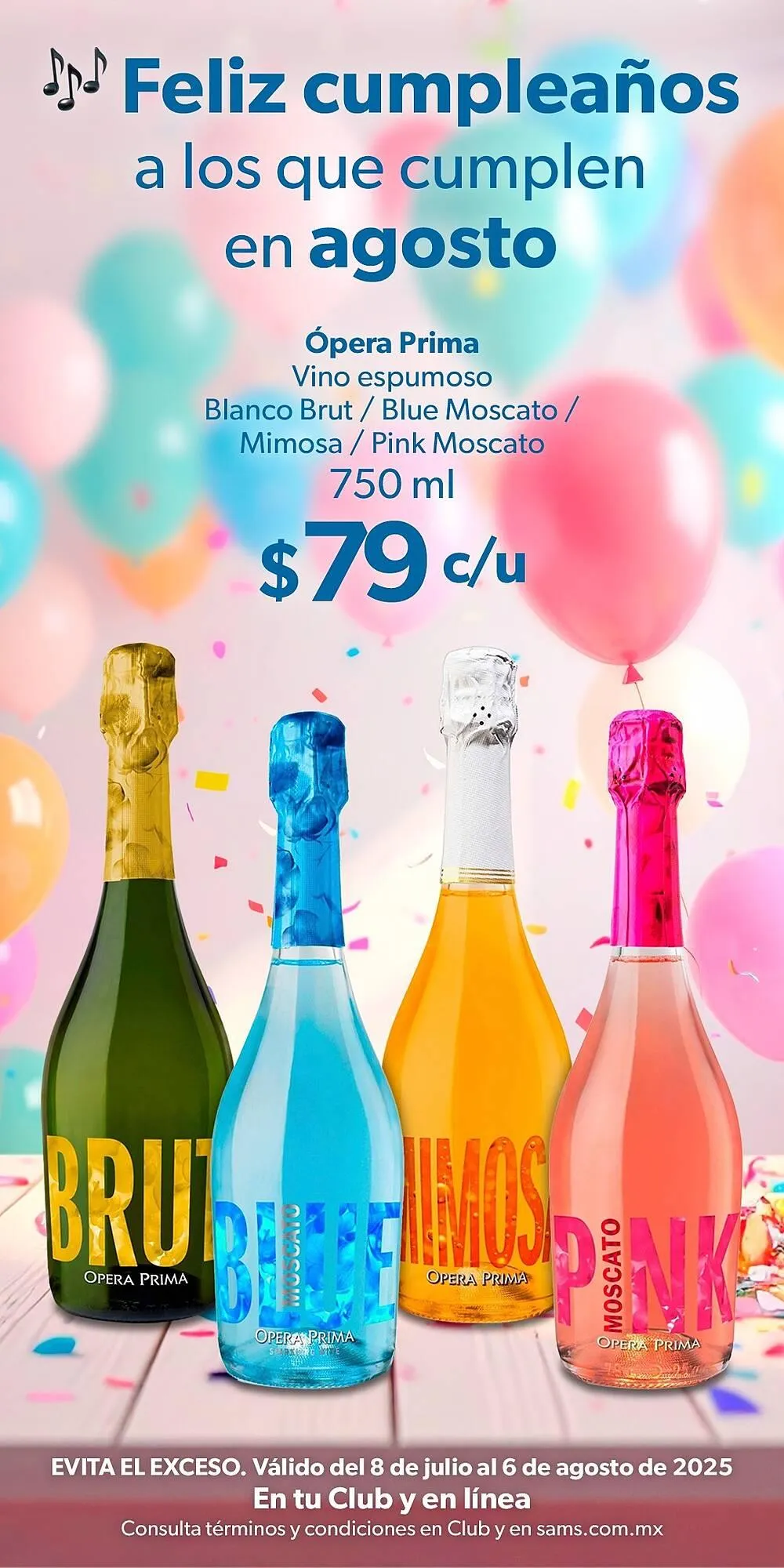 Catálogo de Catálogo Sam's Club 1 de agosto al 6 de agosto 2025 - Pagina 1