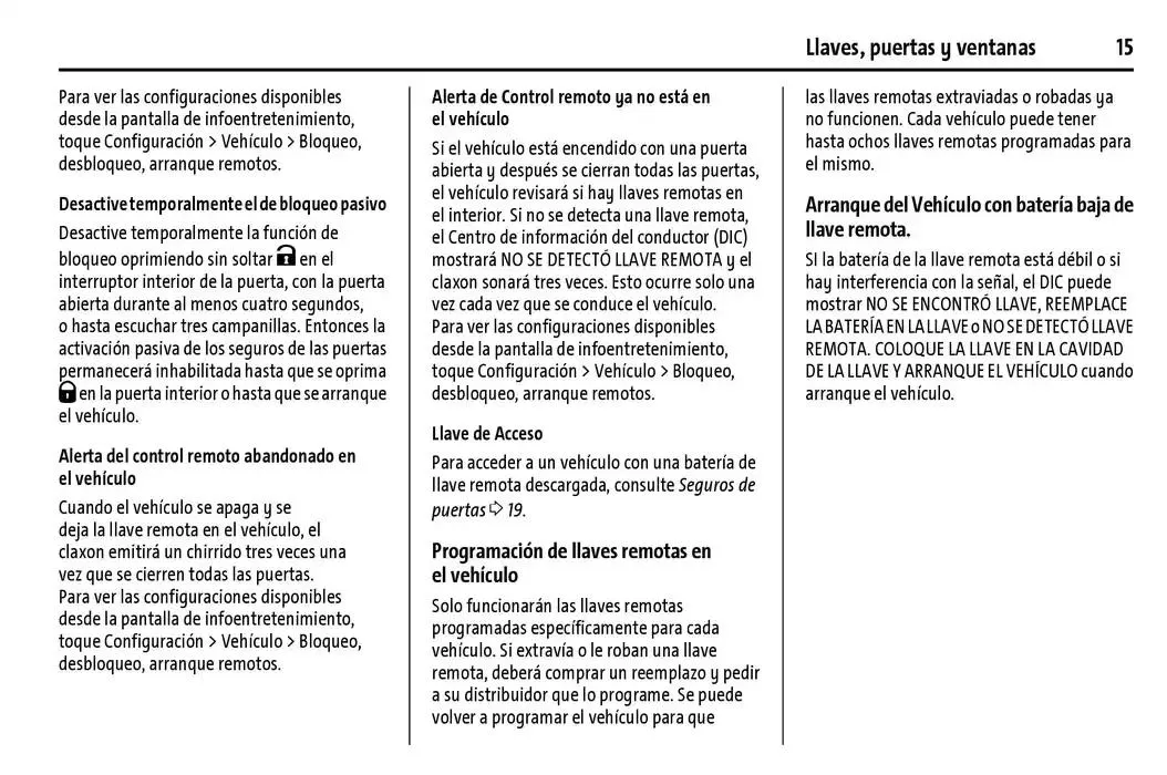Catálogo de Cheyenne 2025 Manual del propietario 22 de enero al 31 de diciembre 2025 - Pagina 16