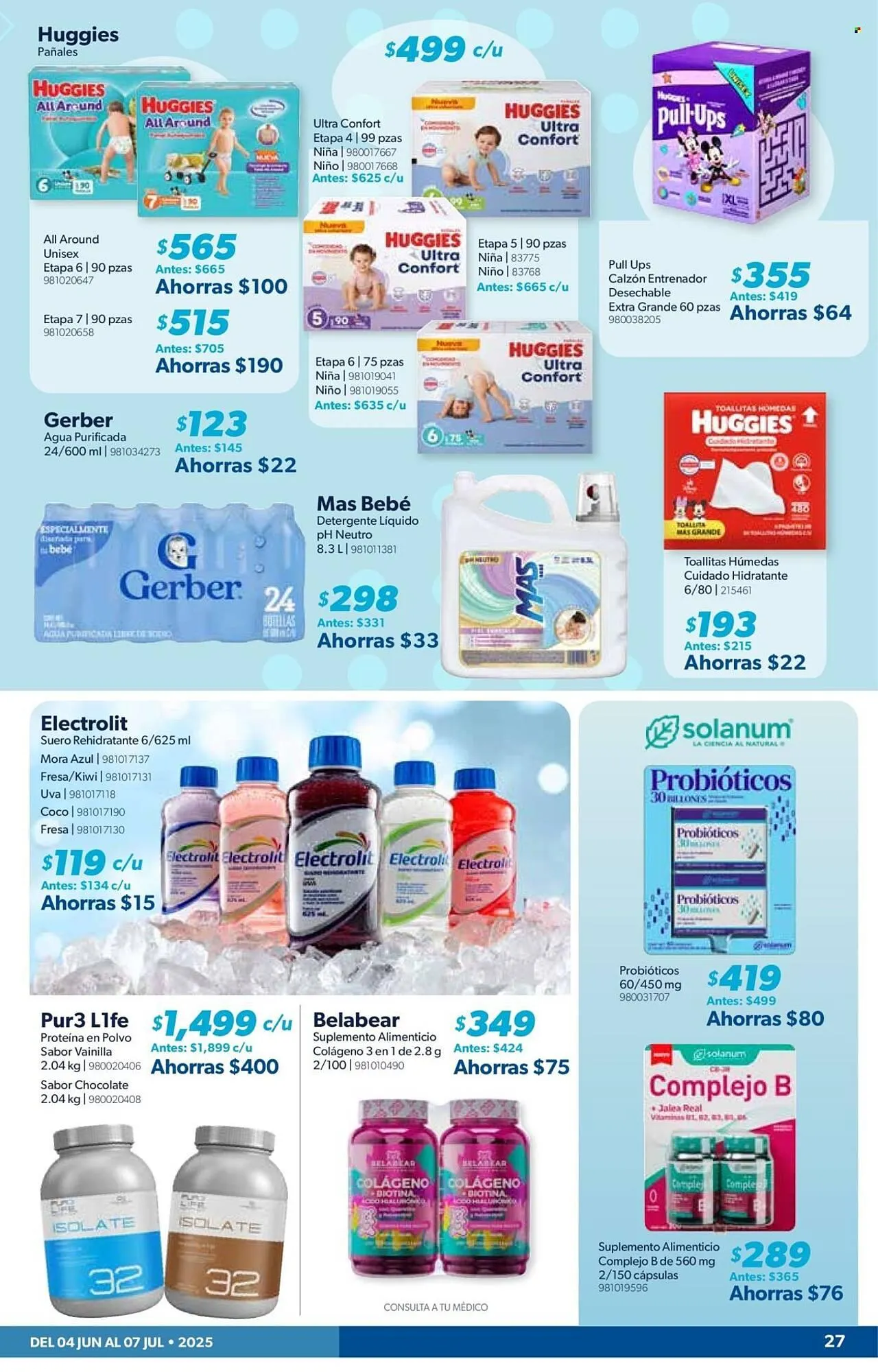 Catálogo de Catálogo Sam's Club 4 de junio al 7 de julio 2025 - Pagina 27