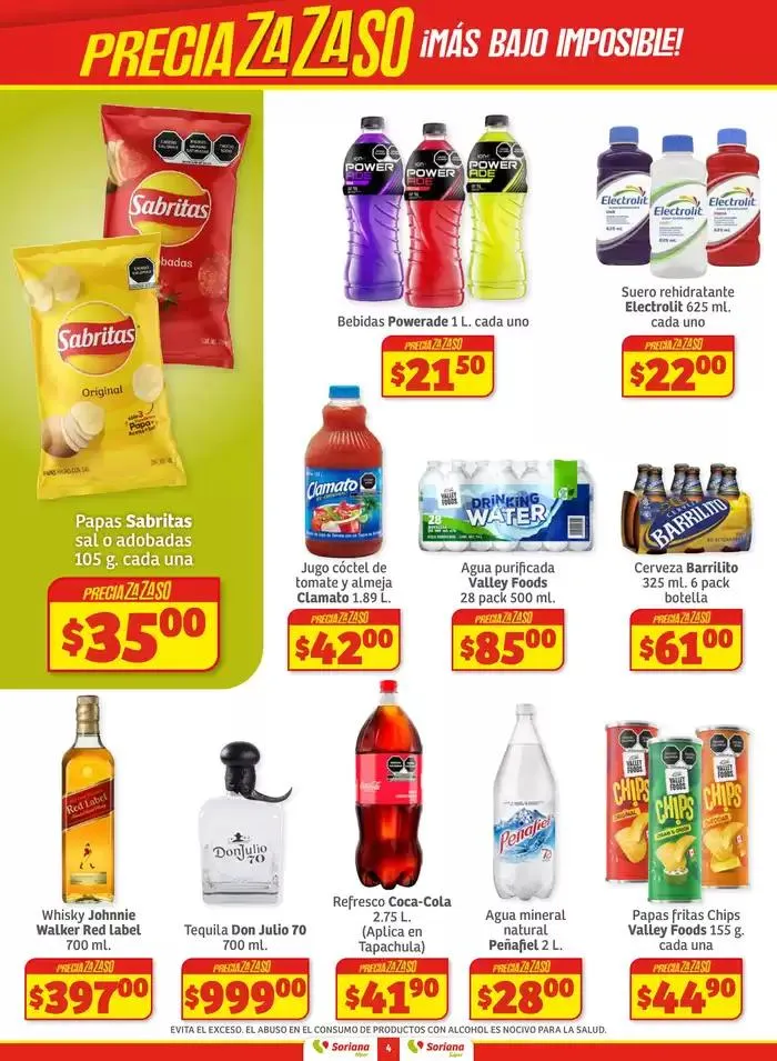 Catálogo de Preciazazaso Frontera Sur: Chis y Q. Roo 31 de marzo al 13 de abril 2025 - Pagina 4