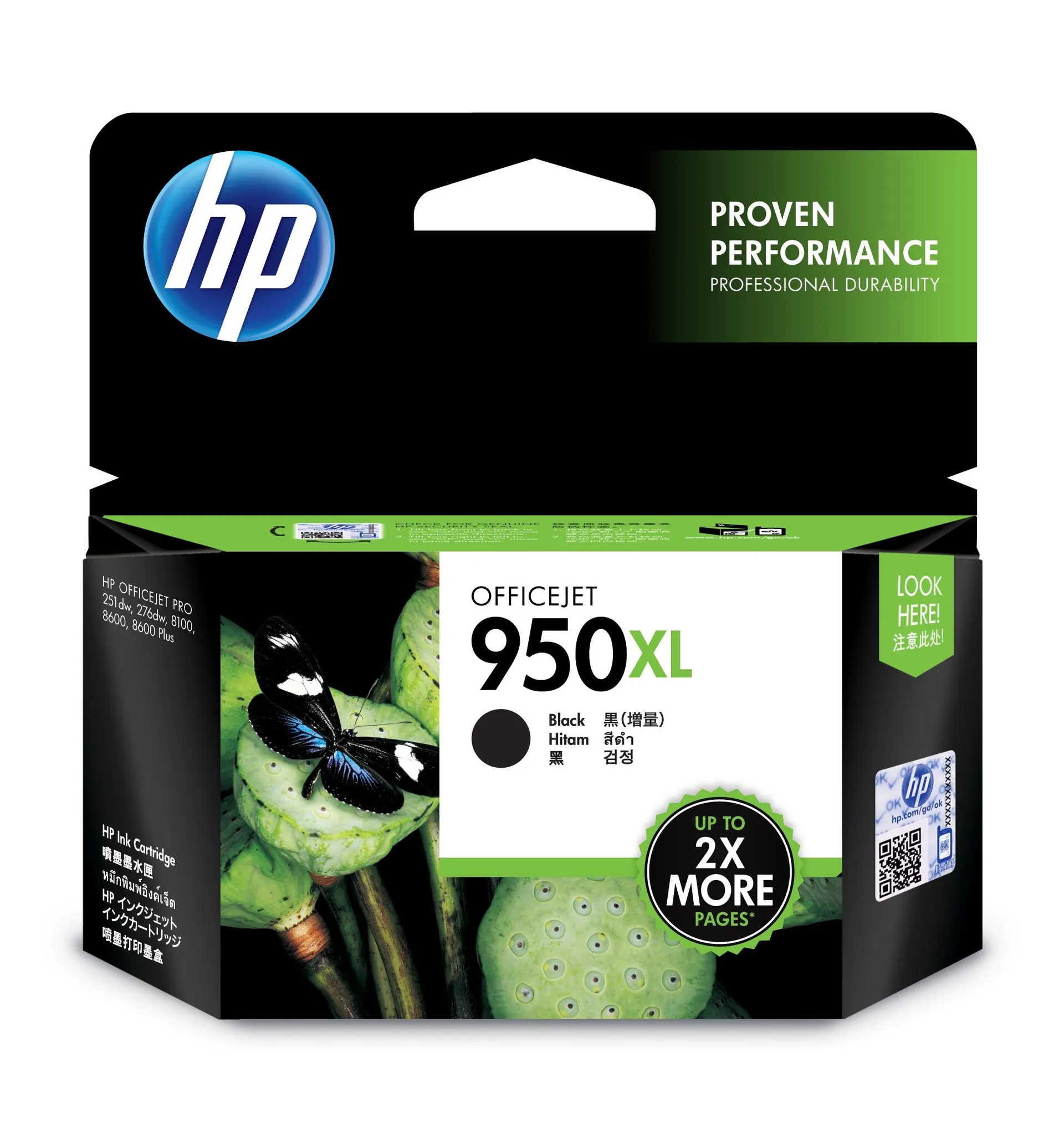 Cartucho Hp 950Xl Negro Para 8600/A911A/8600+/810 Cn045Al