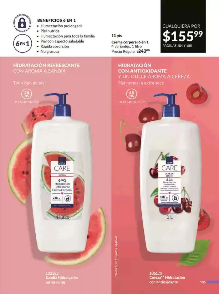 Catálogo de Avon COSMÉTICOS C6 6 de marzo al 9 de abril 2025 - Pagina 177