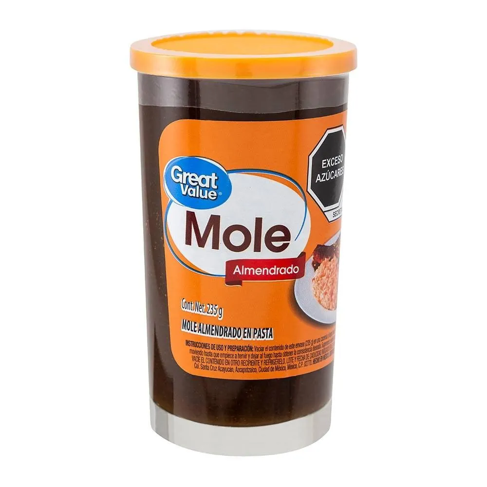 Mole Great Value almendrado 235 g