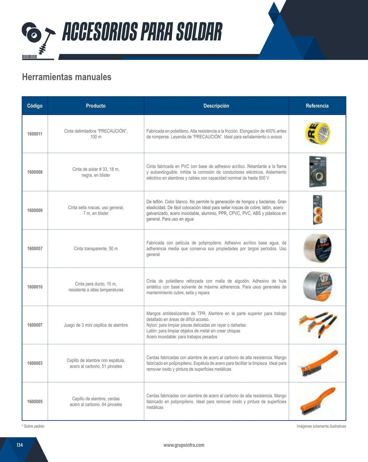 Catálogo de Infra 1 de febrero al 31 de diciembre 2024 - Pagina 136