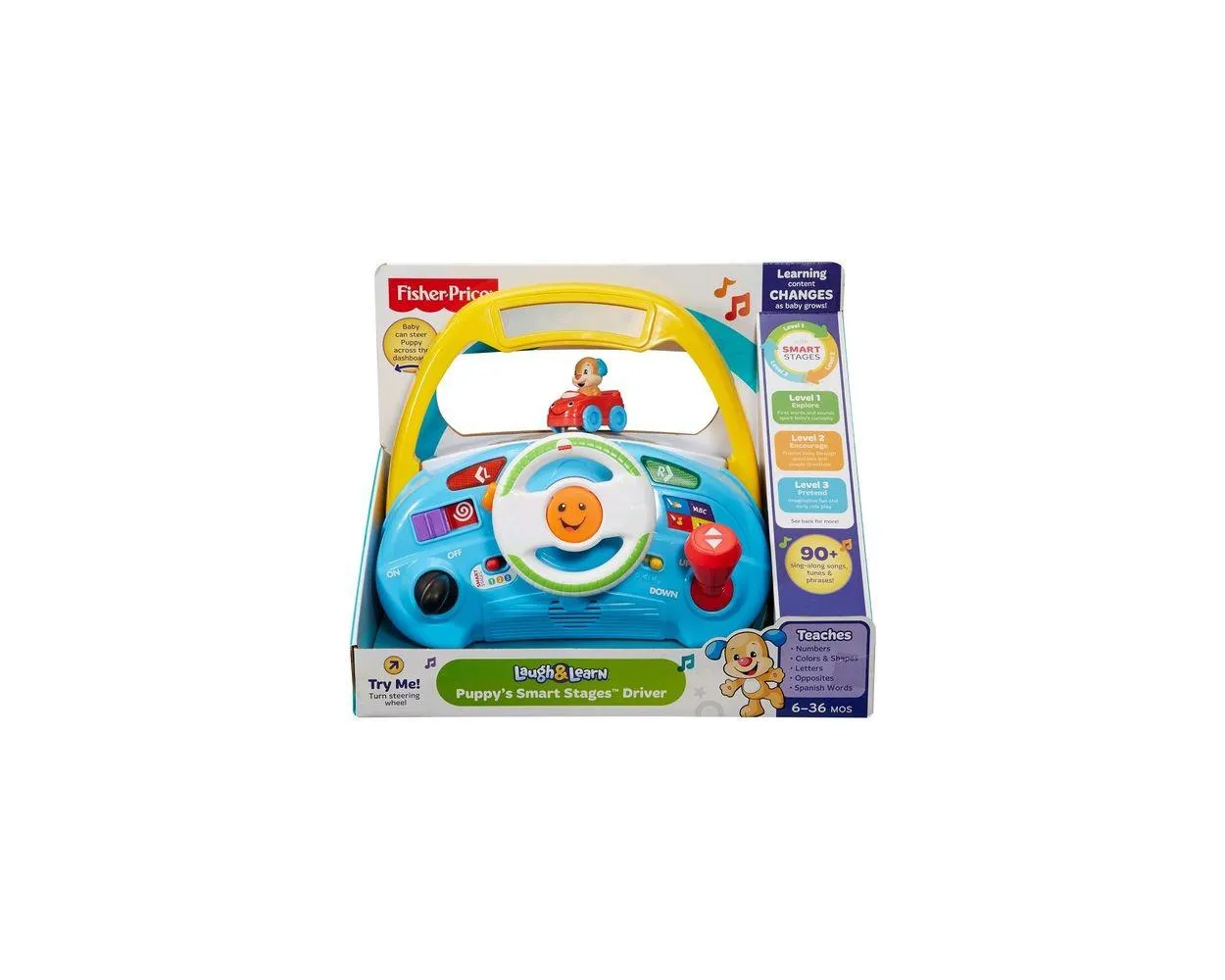 Fisher-Price Ríe y Aprende Perrito Maneja Conmigo