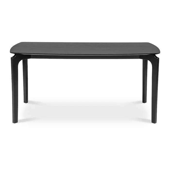 Mesa De Comedor P/6 Negro Mune