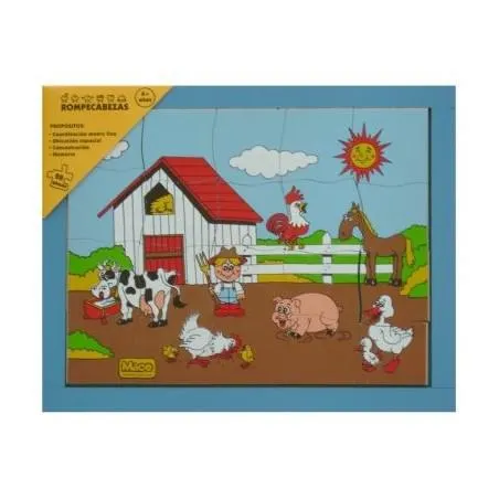 Rompecabezas Granja Tablero