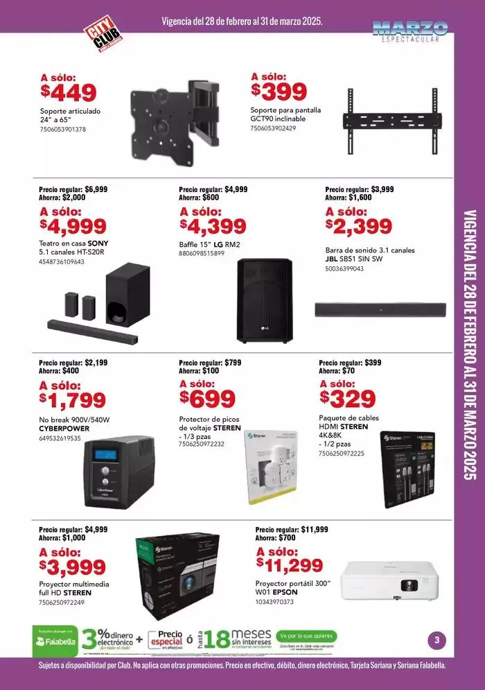 Catálogo de Marzo Espectacular 28 de febrero al 31 de marzo 2025 - Pagina 3