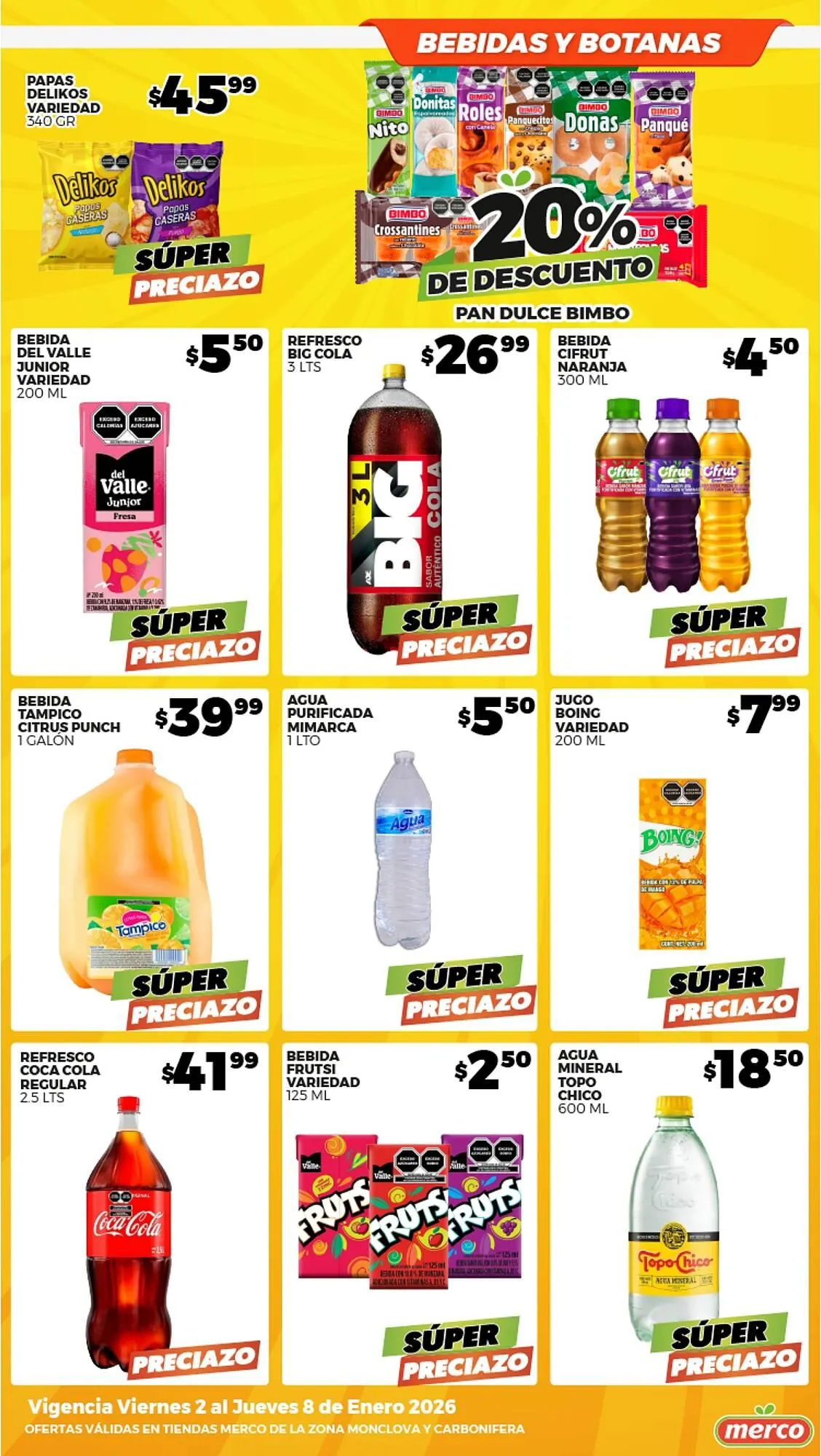 Catálogo de Folleto Merco 2 de enero al 8 de enero 2026 - Pagina 9