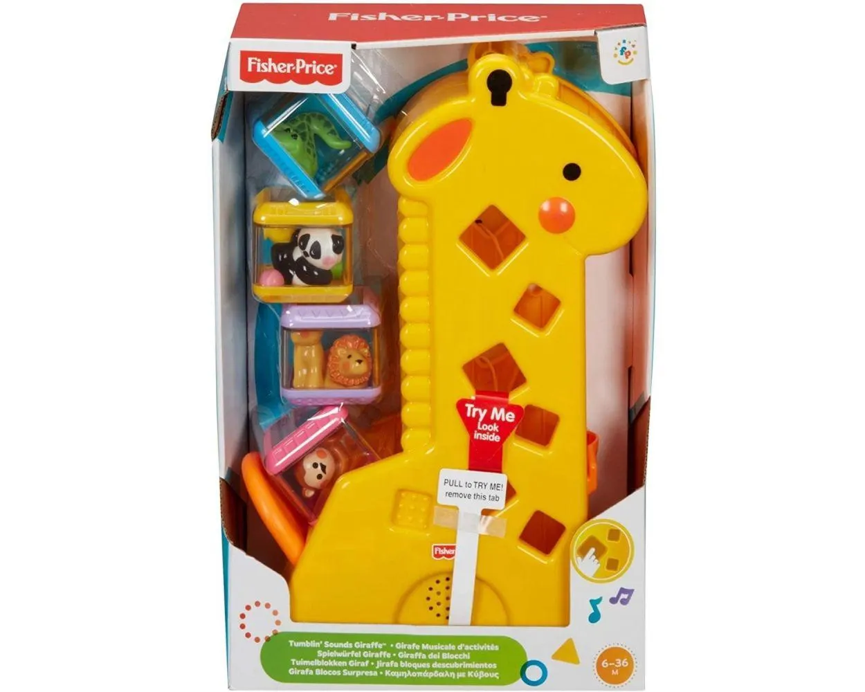 Fisher-Price Peek-A-Blocks Jirafa