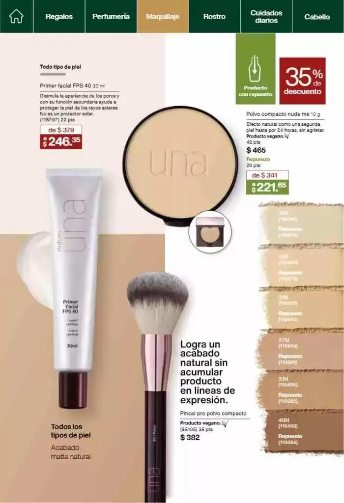 Catálogo de Revista Natura Ciclo 18 2024 8 de noviembre al 8 de diciembre 2024 - Pagina 62