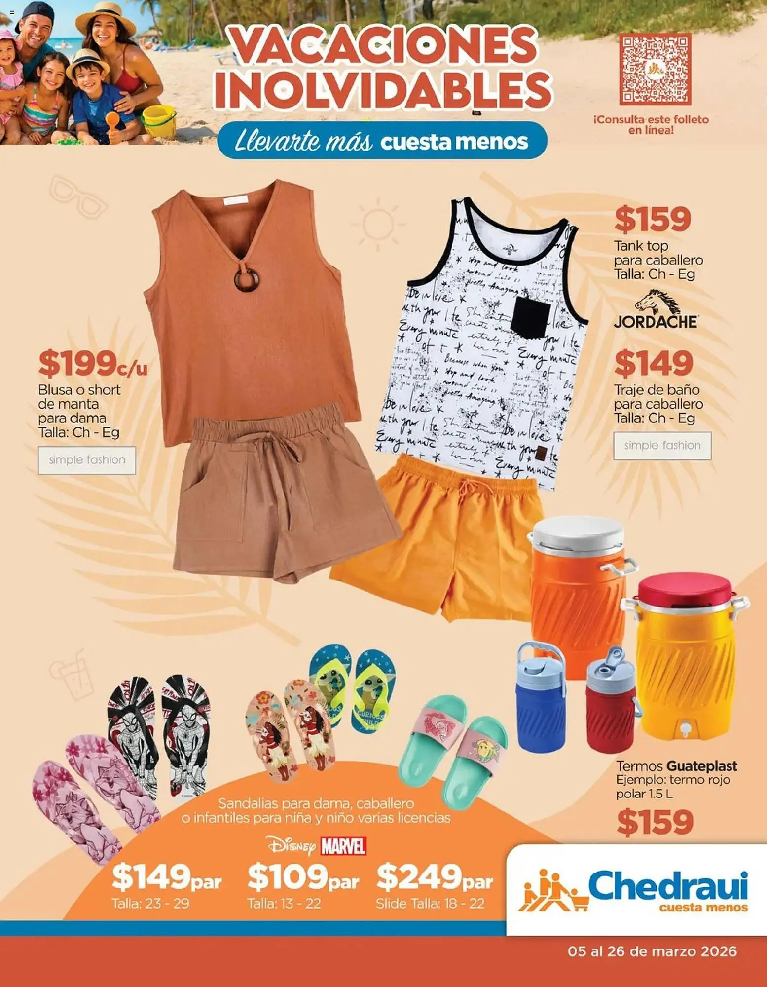 Catálogo de Folleto Chedraui 5 de marzo al 26 de marzo 2026 - Pagina 1