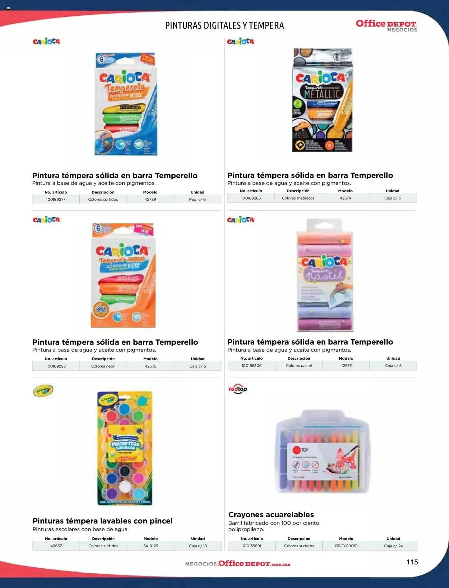 Catálogo de Catálogo Office Depot 9 de enero al 31 de diciembre 2025 - Pagina 117