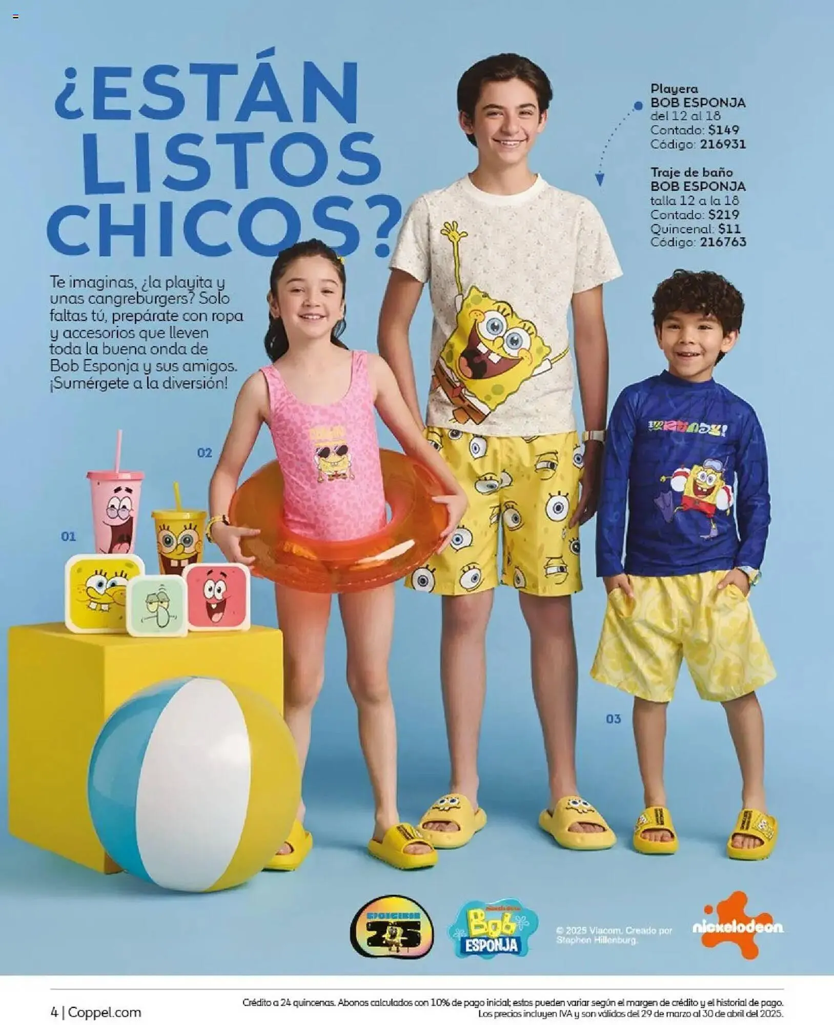 Catálogo de Catálogo Coppel 1 de abril al 30 de abril 2025 - Pagina 4