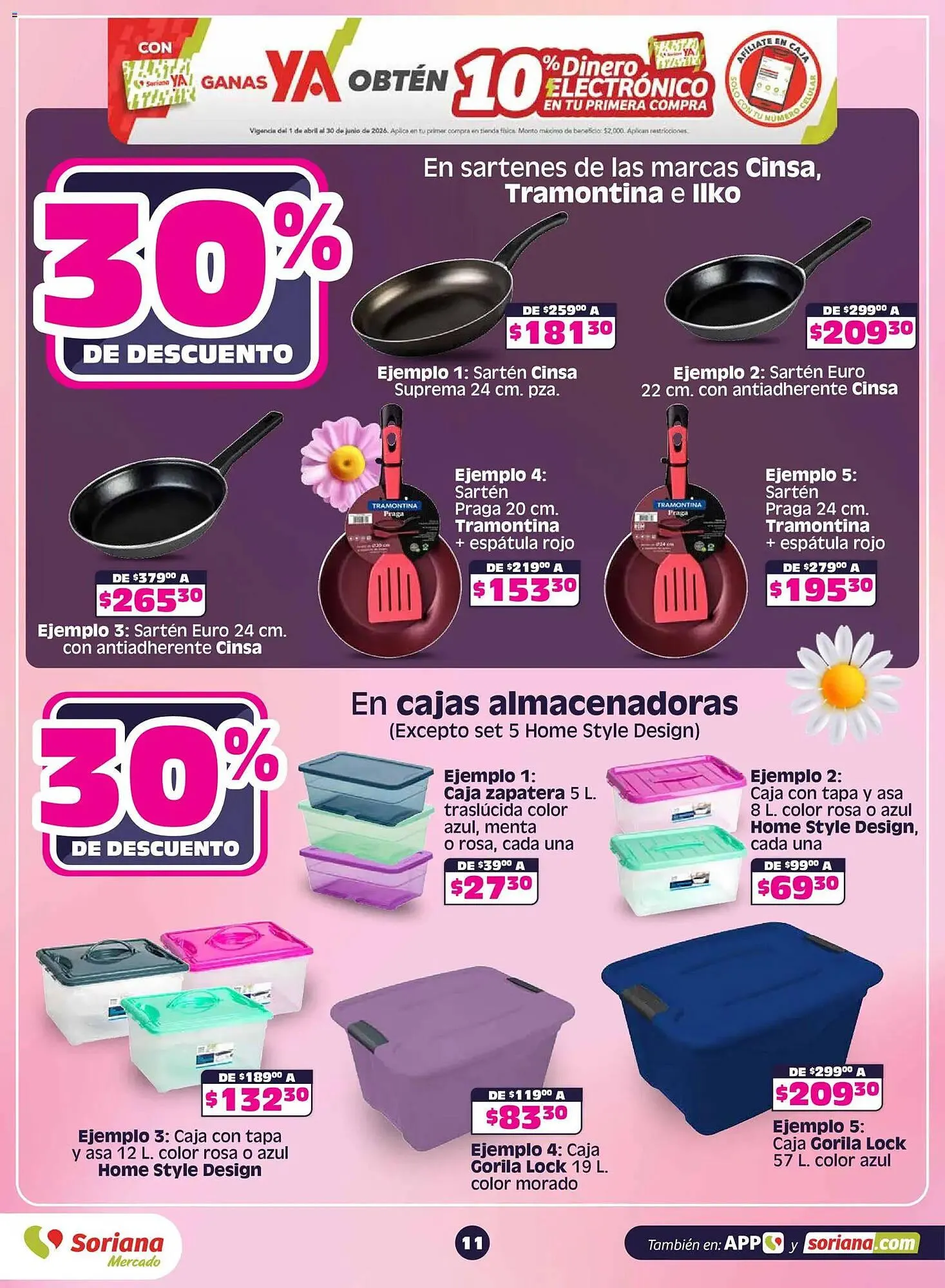 Catálogo de Folleto Soriana Mercado 30 de abril al 11 de mayo 2026 - Pagina 11