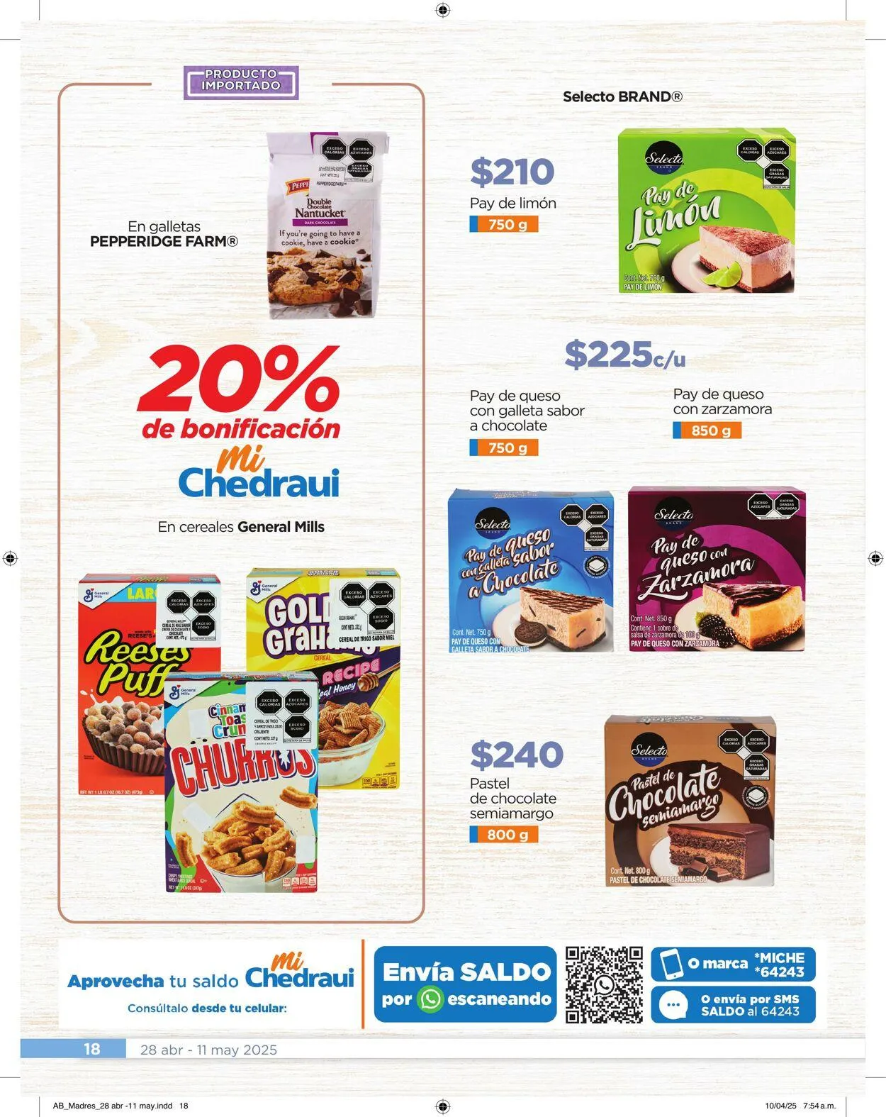 Catálogo de Chedraui Oferta actual 24 de septiembre al 8 de octubre 2025 - Pagina 18